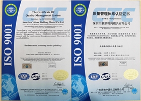 ISO 9001質(zhì)量管理體系認證證書