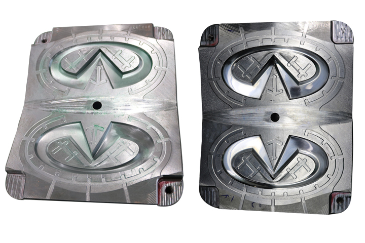 車標(biāo)（對(duì)比）模具拋光